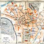 Le Puy  map in public domain, free, royalty free, royalty-free, download, use, high quality, non-copyright, copyright free, Creative Commons,